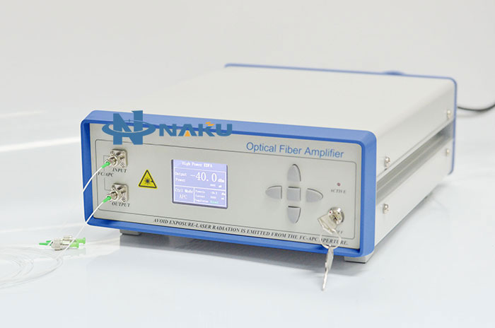 增益25dB EDFA 掺铒光纤放大器 前置放大器多波长高级LCD类型